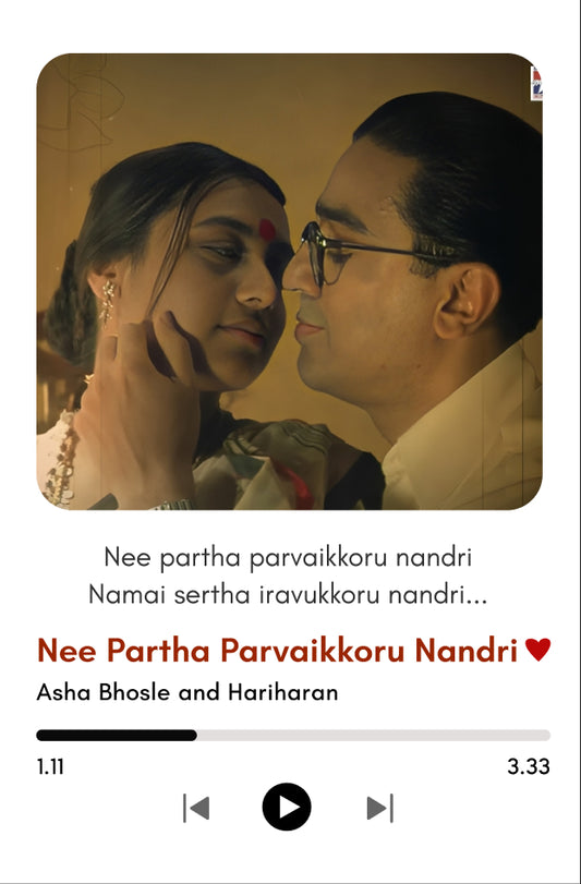 Nee Partha Parvaikkoru Nandri – Hey Ram | Classic Tamil Song Polaroid