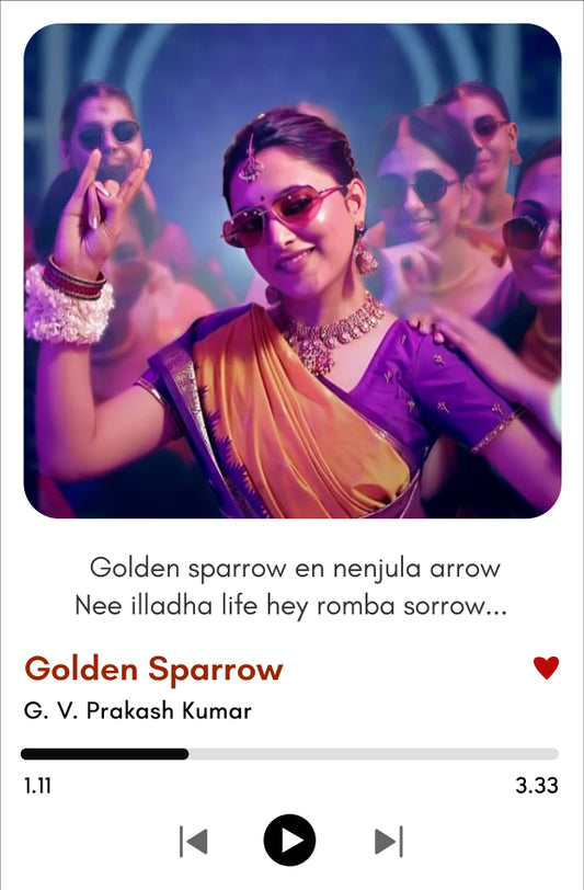 Golden Sparrow | Nilavuku Enmel Yennadi Kovam Polaroid