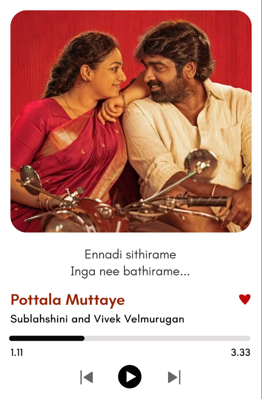 Pottala Muttaye – Thalaivan Thalaivi Polaroid Print