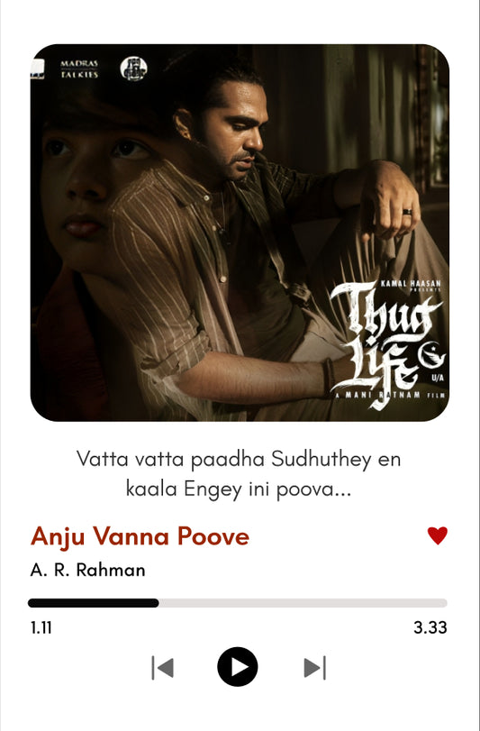 Anju Vanna Poove Polaroid | Thug Life Movie Song