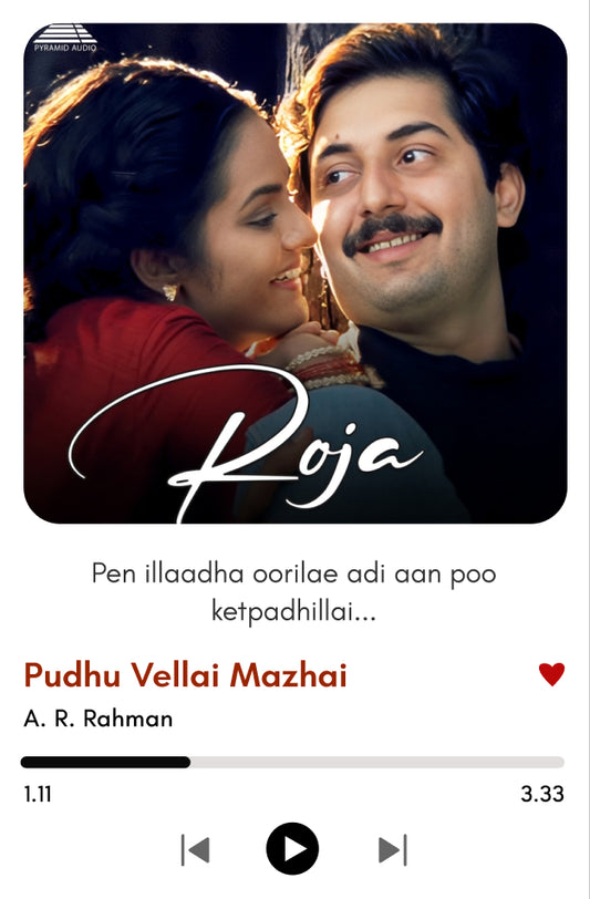 Pudhu Vellai Mazhai – Roja Polaroid