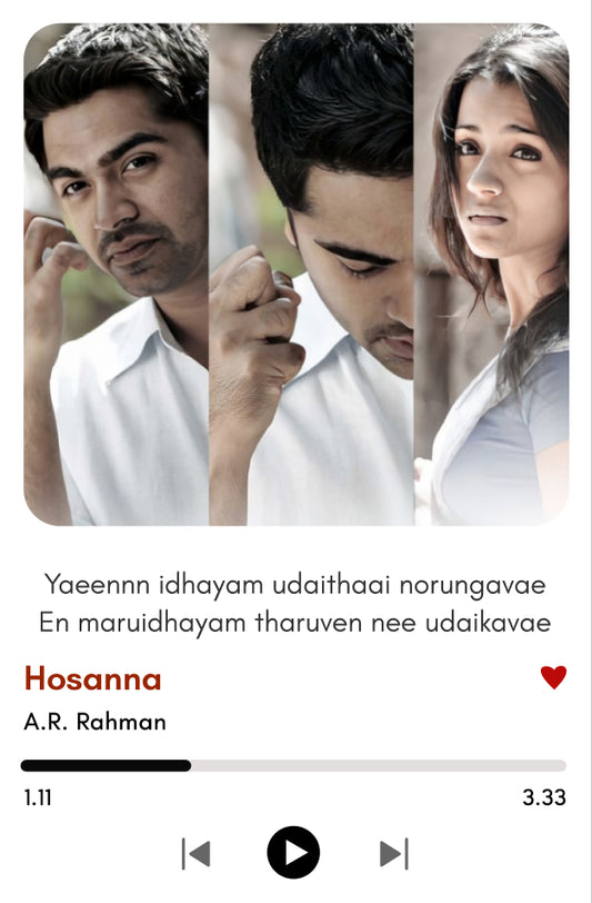 Hosanna – Love & Longing Polaroid Print