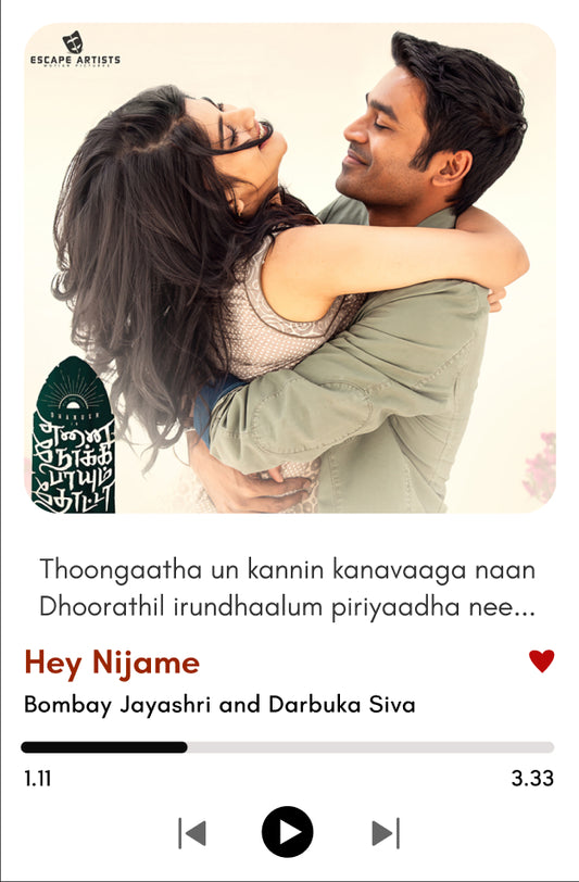 Hey Nijame – Enai Noki Paayum Thota Song Polaroid