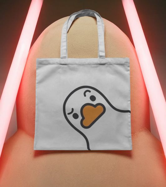 Staring Duck Printed Tote Bag – Just ₹199