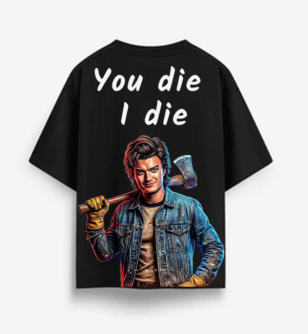 Stranger Things "Hawkins Heroes" Oversized Graphic Tee Collection