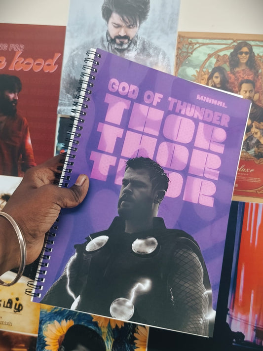 God of Thunder, now on your desk! A6 notebook