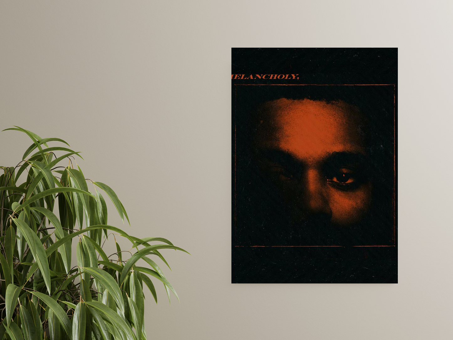 The Weeknd Melancholy Album Art Vibe