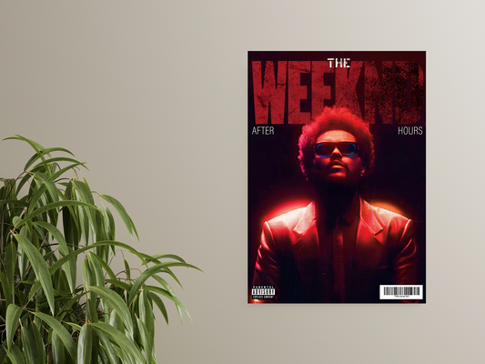 The Weeknd - After Hours Red Glow