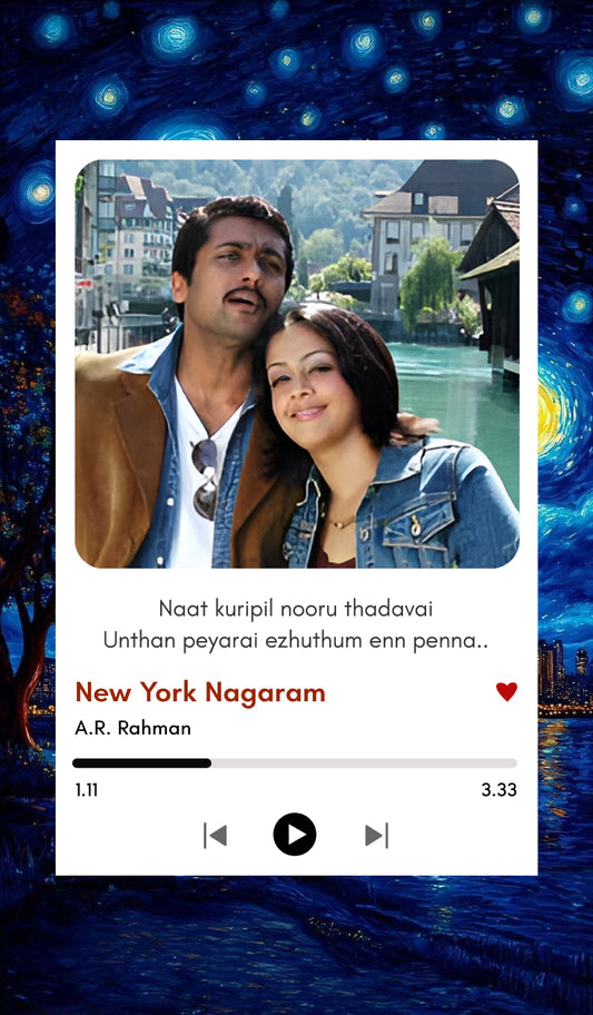 New York Nagaram | Suriya Jho love