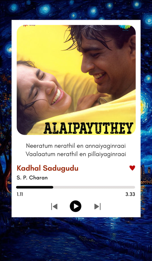 Kadhal Sadugudu Polaroid | Alaipayuthey | A.R. Rahman Classic