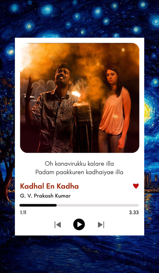 Kadhal En Kadha – The Broken Fire Polaroid | G.V. Prakash