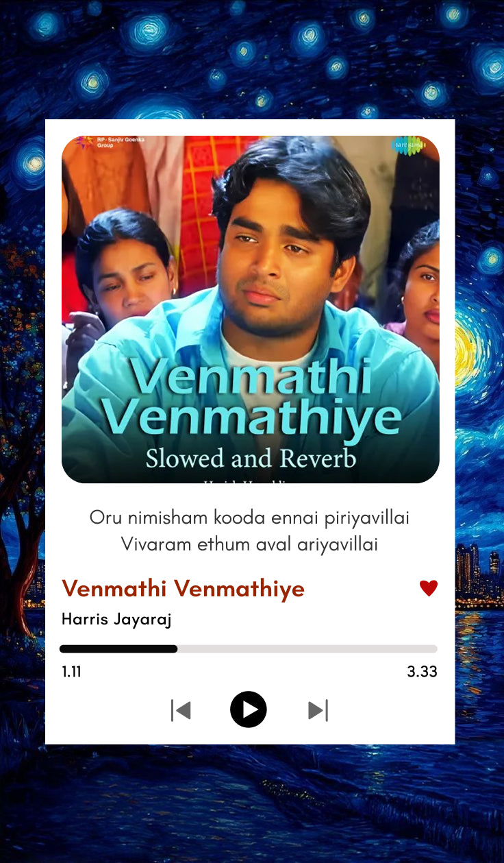 Venmathi Venmathiye – Minnale Nostalgia Frame