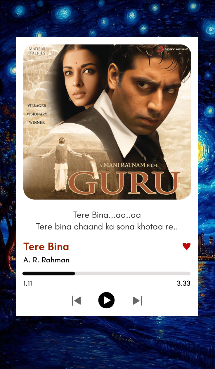 Tere Bina – Guru Movie Polaroid