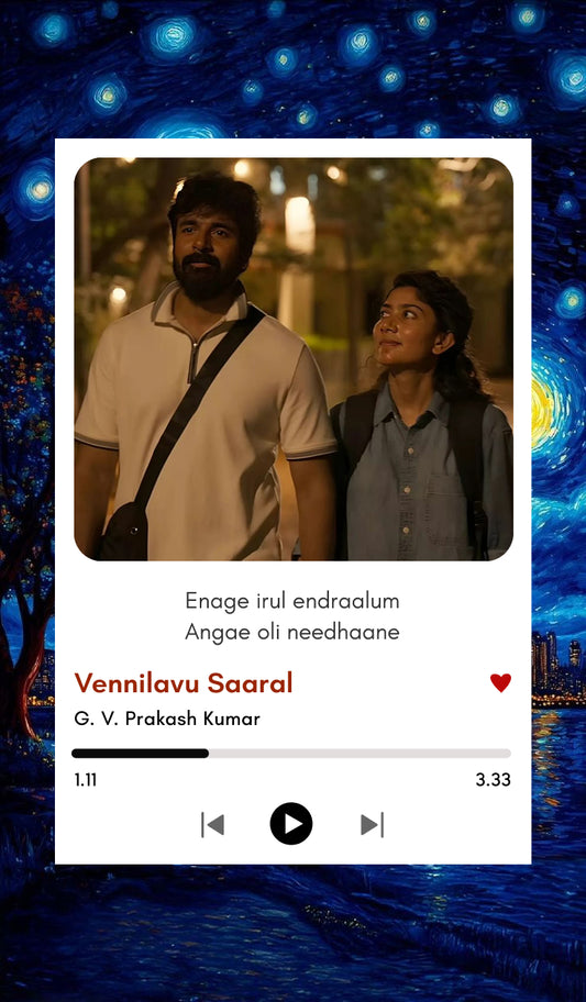 Vennilavu Saaral | Amaran