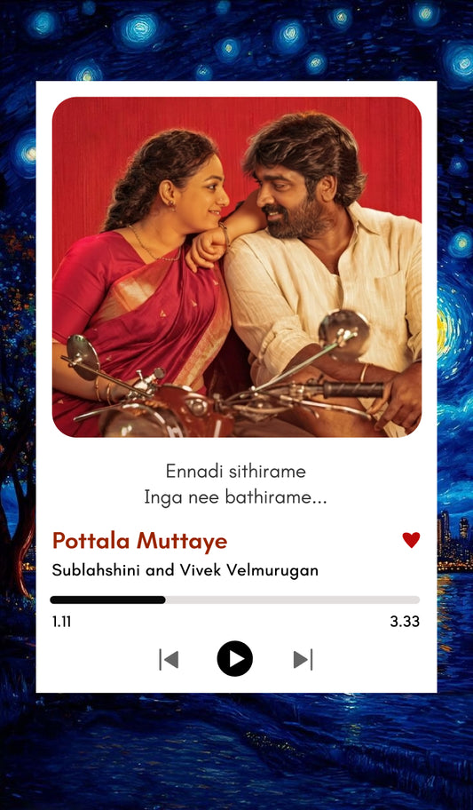Pottala Muttaye – Thalaivan Thalaivi Polaroid Print