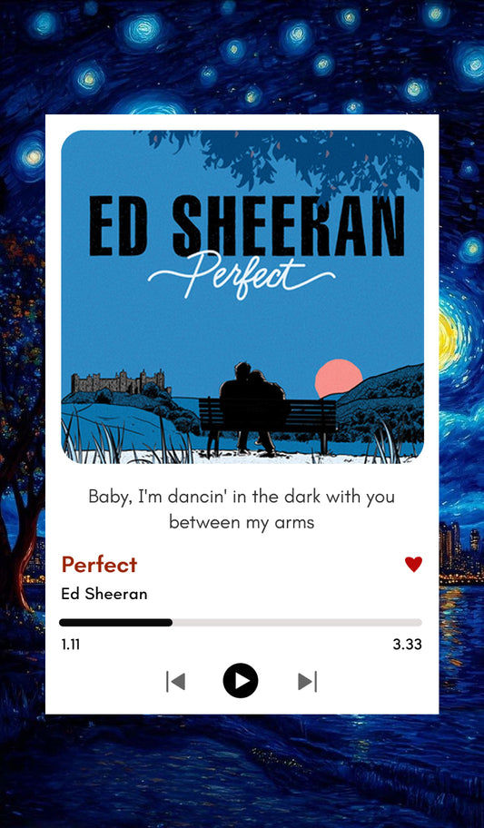 Perfect  | Ed Sheeran