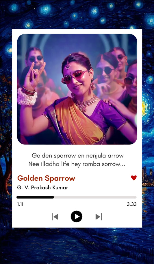 Golden Sparrow | Nilavuku Enmel Yennadi Kovam Polaroid