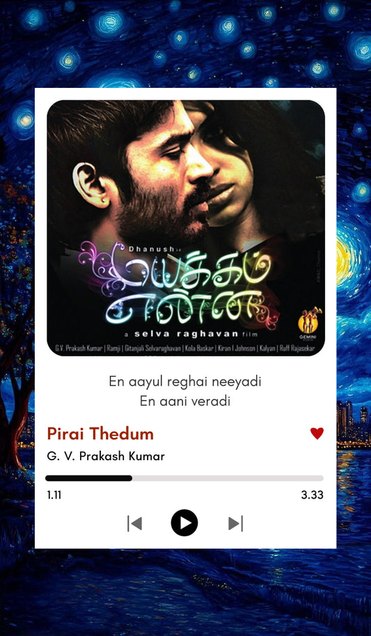 Pirai Thedum | Mayakam Enna | Dhanush