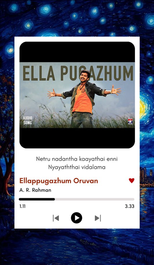 Ellappugazhum Oruvan | Vijay| ARR