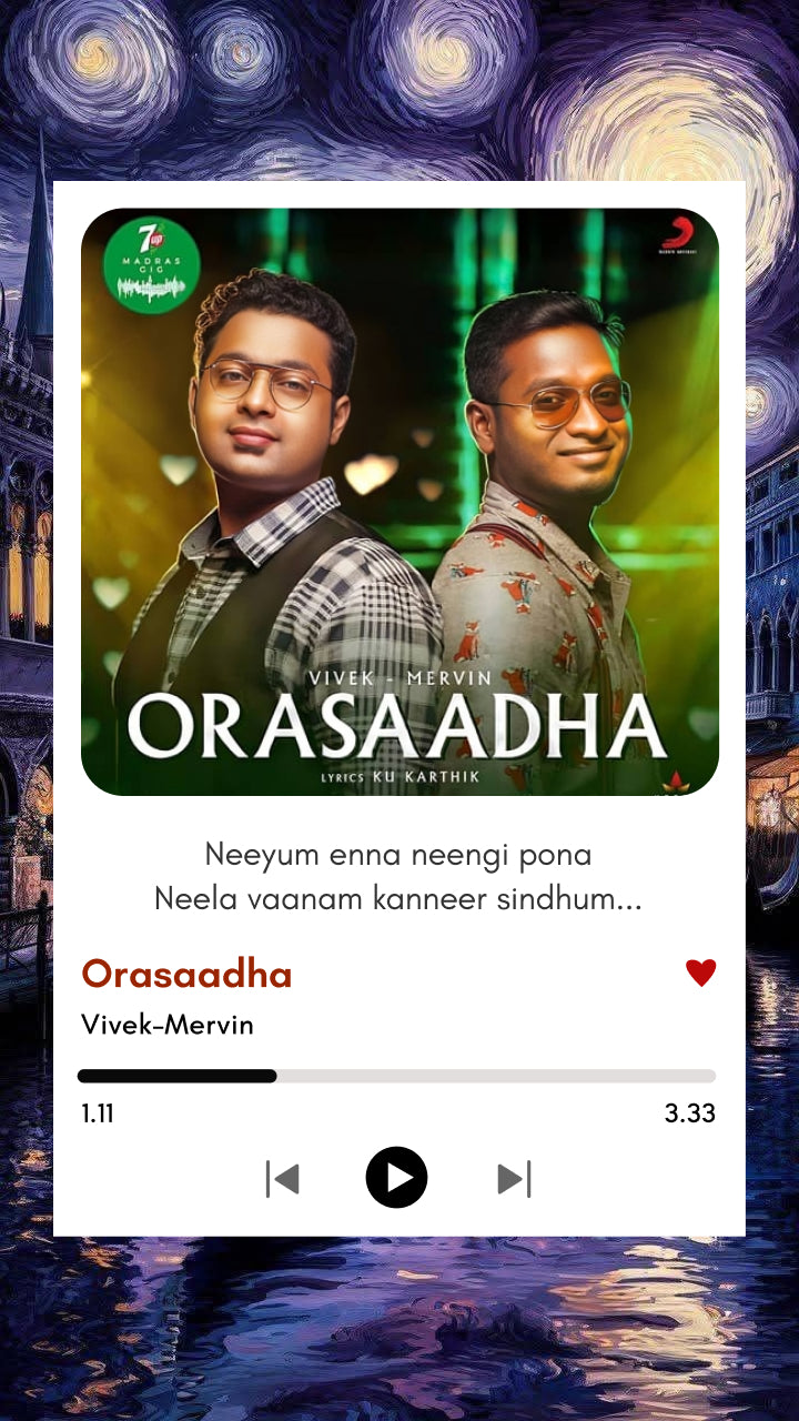 Orasaadha Polaroid | Vivek-Mervin Hit