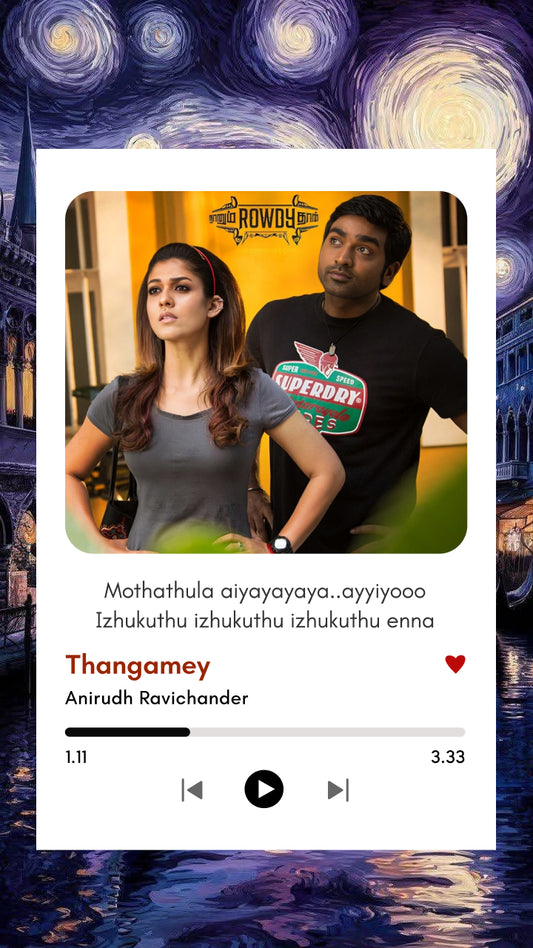 Thangamey – Anirudh Ravichander | Fun & Energetic Tamil Song Polaroid