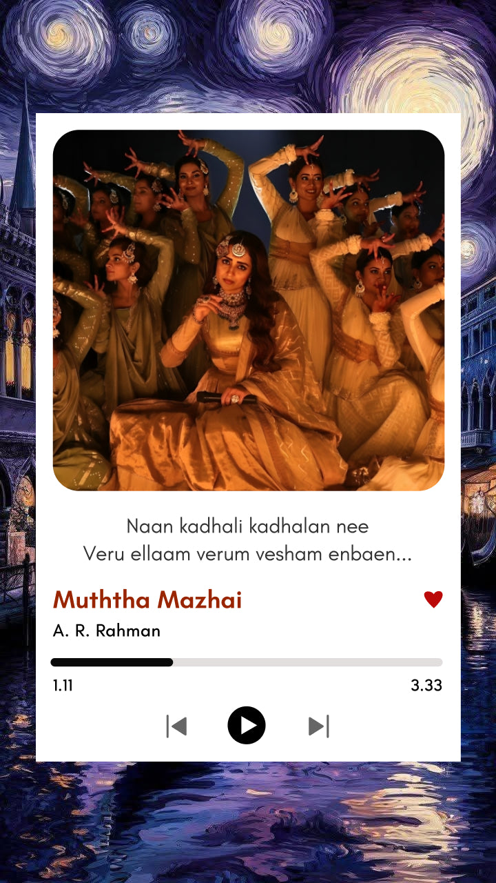 Muththa Mazhai | Thug Life Polaroid – A Touch of Rain & Romance