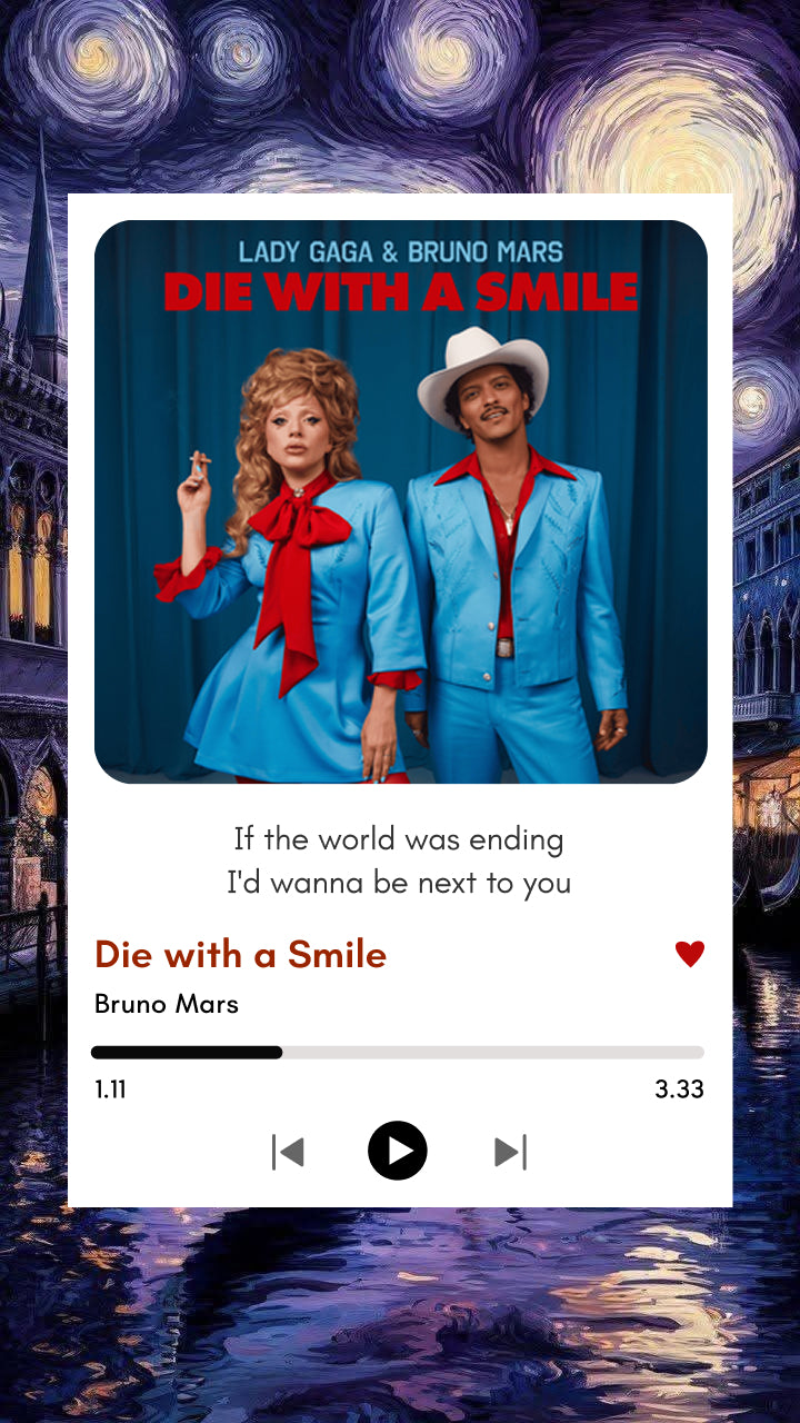 Die with a Smile |Retro Love, Forever Vibes