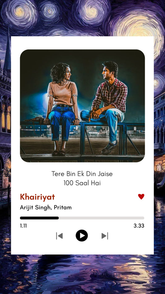 Khairiyat – A Soulful Melody of Longing | Hindi Song Polaroid