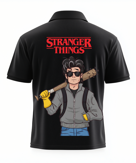 Stranger Things | Our fav Baby sitter Steve Harrington | Hello ladies Polo T shirt