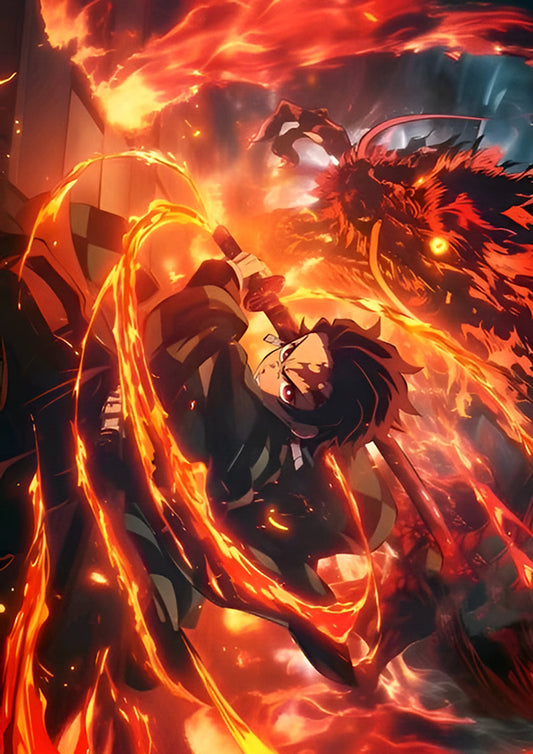 Blades of Flame – Tanjiro Unleashed | Demon Slayer | Tanjiro
