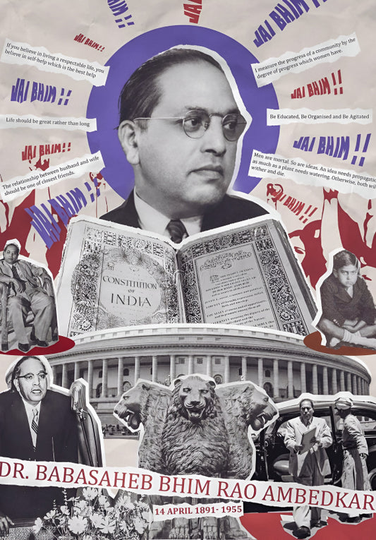Dr. Babasaheb Ambedkar Poster