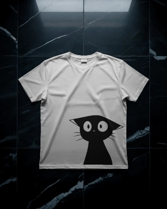 Flow Cat Printed T-shirt